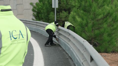 Kuzey Çevre Otoyolu’na Motorcu Dostu Bariyer Sistemi