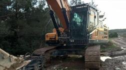 Karaburun'da GES Şirketi Mahkemeyi Beklemeden Çalışmalara Başladı