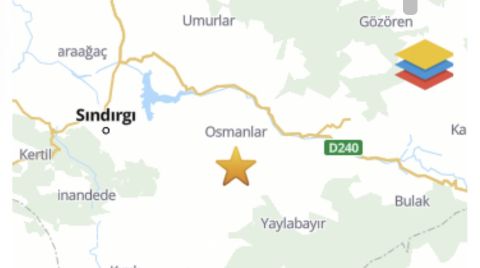 Sındırgı’da 4.9 Büyüklüğünde Deprem