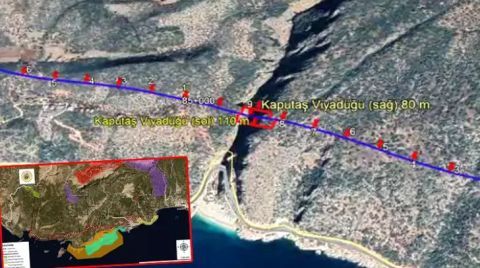 Finike- Kalkan Bölünmüş Yol Projesine Mahkeme Freni